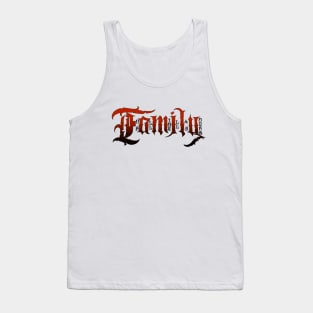 Family Tattoo Gangsta Tank Top